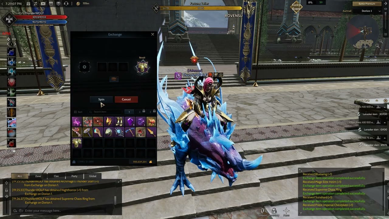 Red Dragon Aegis  upgrade Soul onyx drop !