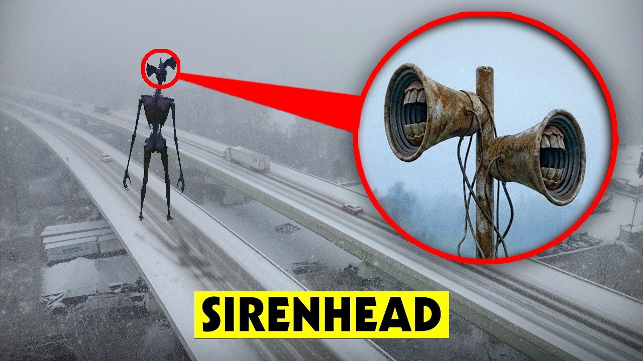 DRONE CATCHES SIRENHEAD IN REAL LIFE!! (ON CAMERA)