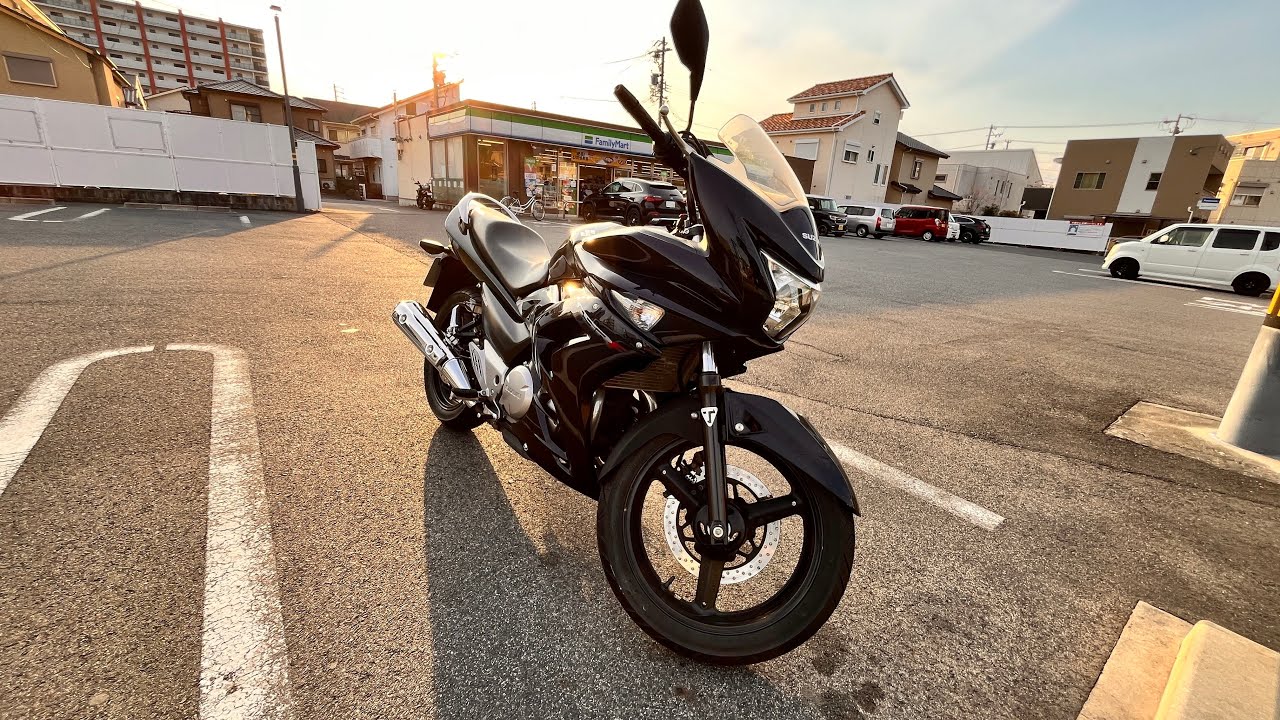 【インプレ】GSR250Fを1日乗り倒すインプレ　鬼トルクで乗りやすい名車【VOICEVOX車載】