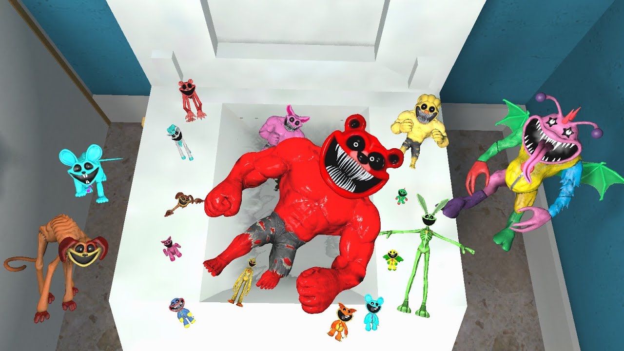 TUVALETE SMİLİNG CRİTTERS SPARTAN KİCK İLE ATIYORUM GARRY'S MOD
