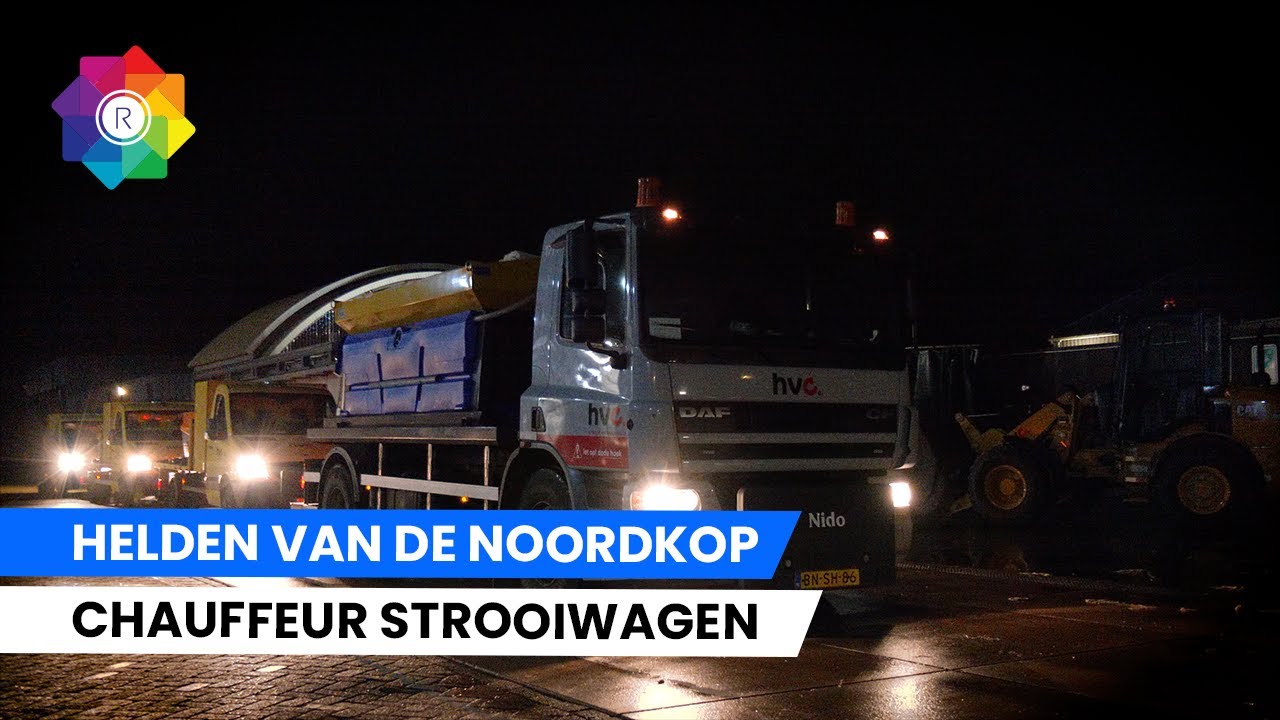 Helden van de Noordkop - Chauffeur strooiwagen (Aflevering 1)