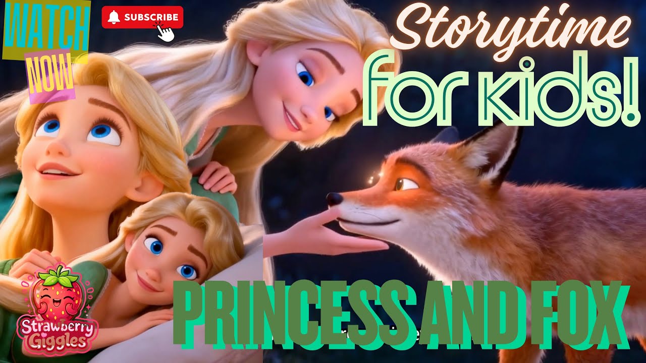 Childrens Learning Videos | Castle Princess Meets Fox Friend in Forest | Babies Toddler Kids