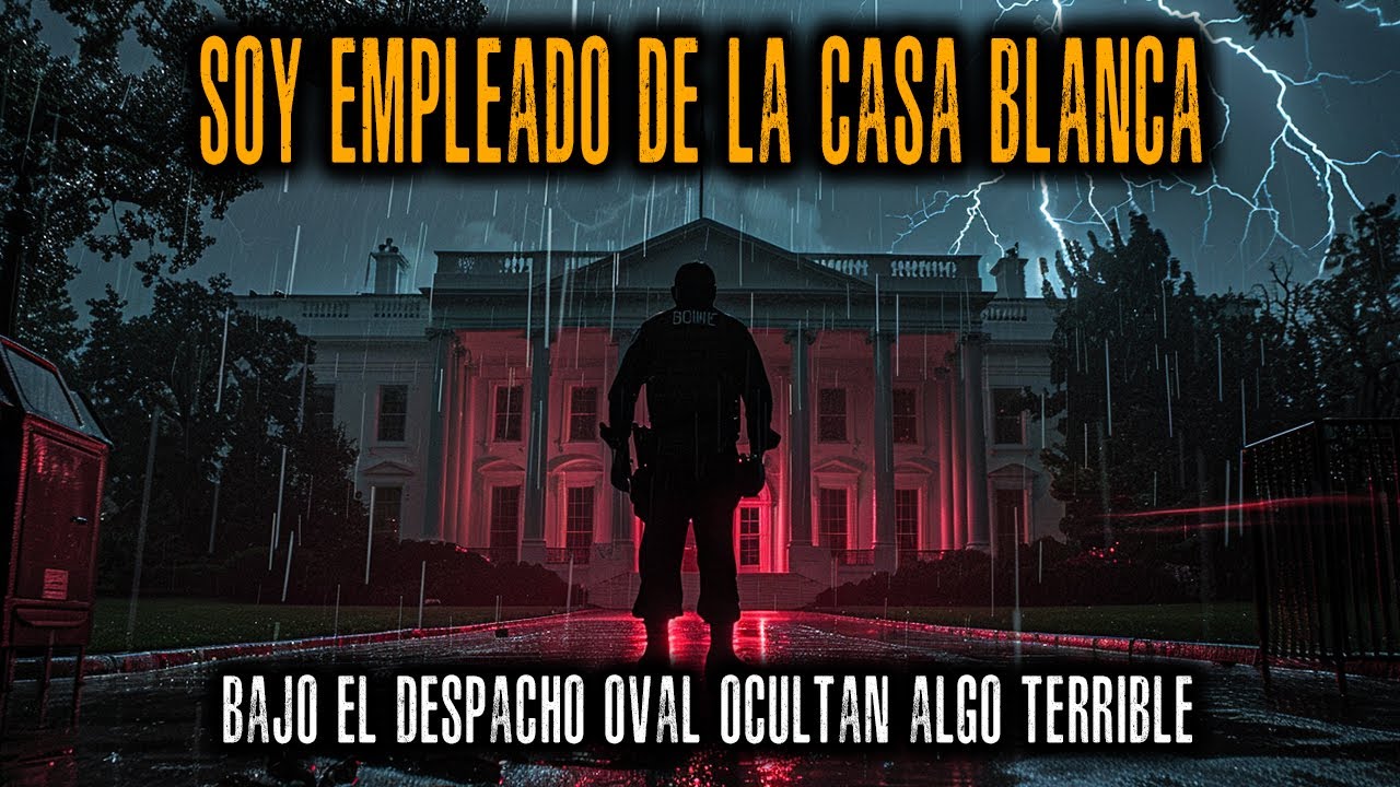 Trabajo para el Servicio Secreto. Lo que se Esconde bajo la Casa Blanca NO es para Humanos.