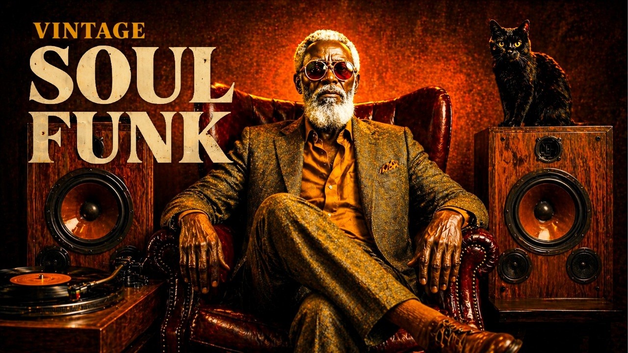 Vintage Soul Funk Mix 🔥  Smooth Rare Groove & Late Night Vinyl Flow