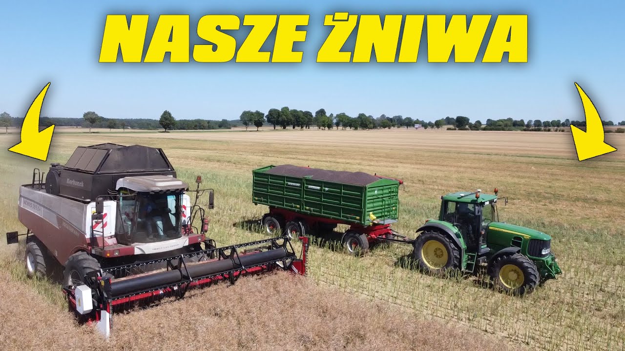Nasze Duże Żniwa - Najgorszy Plon Rzepaku.. - Coś Zepsuliśmy - Jestem Chory..