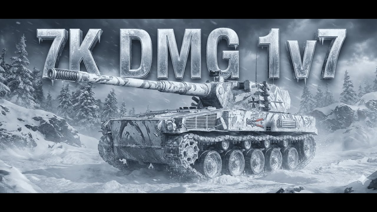 1v7 :: 7K Damage :: Borkenkäfer WoT 2.0 :