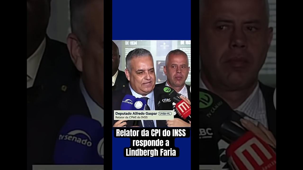 Relator da CPI do INSS responde a Lindbergh Faria #lindbergh #inss #cpi