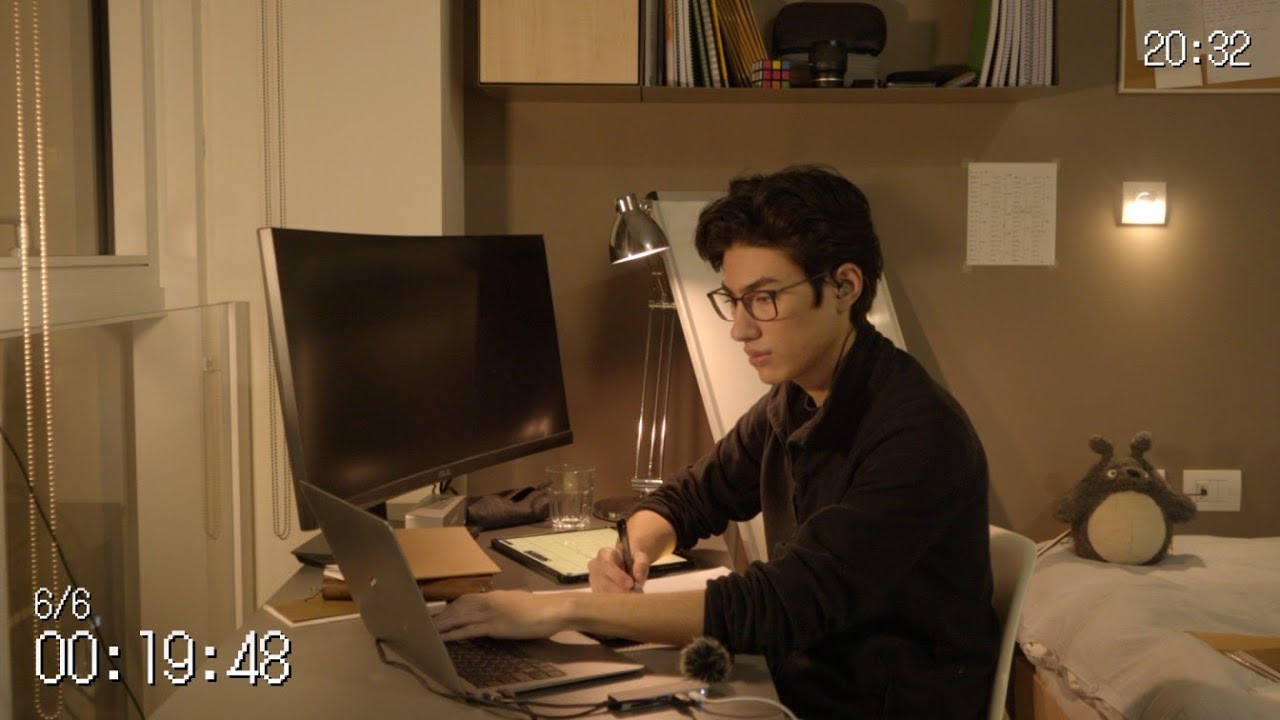 study with me live pomodoro 50/10 | rain sounds