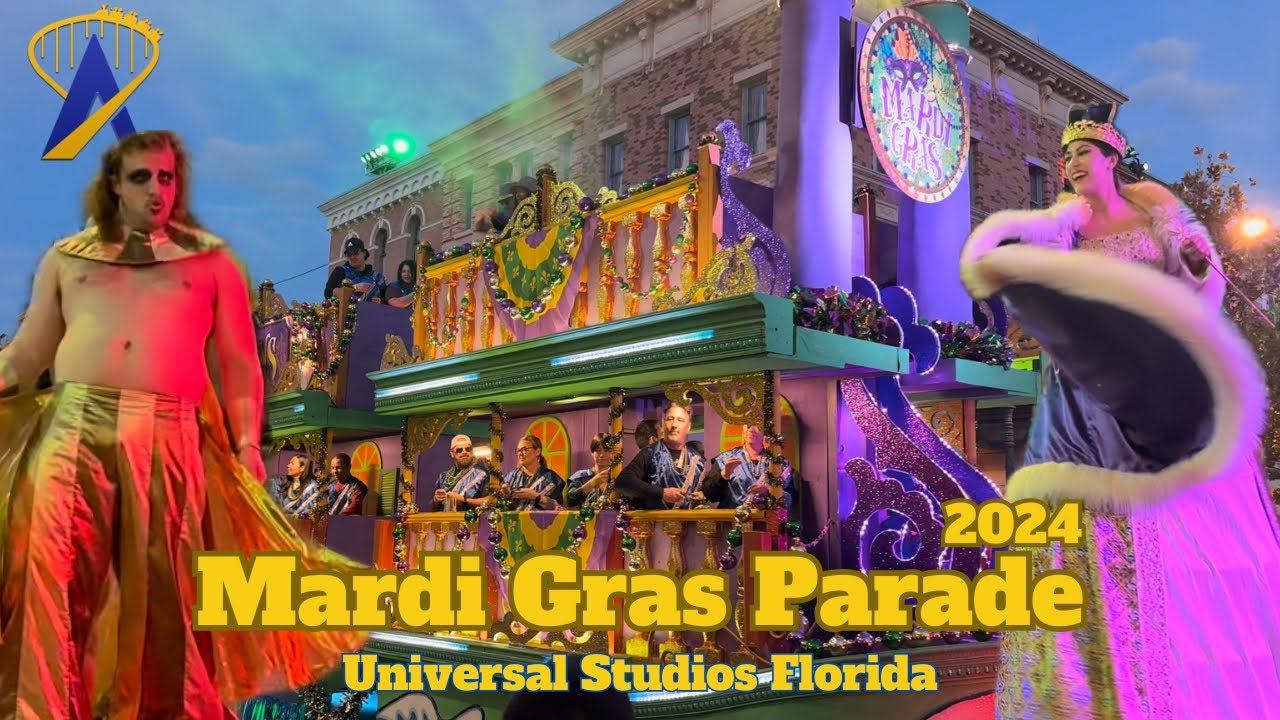 Universal Orlando Resort Mardi Gras Parade 2024