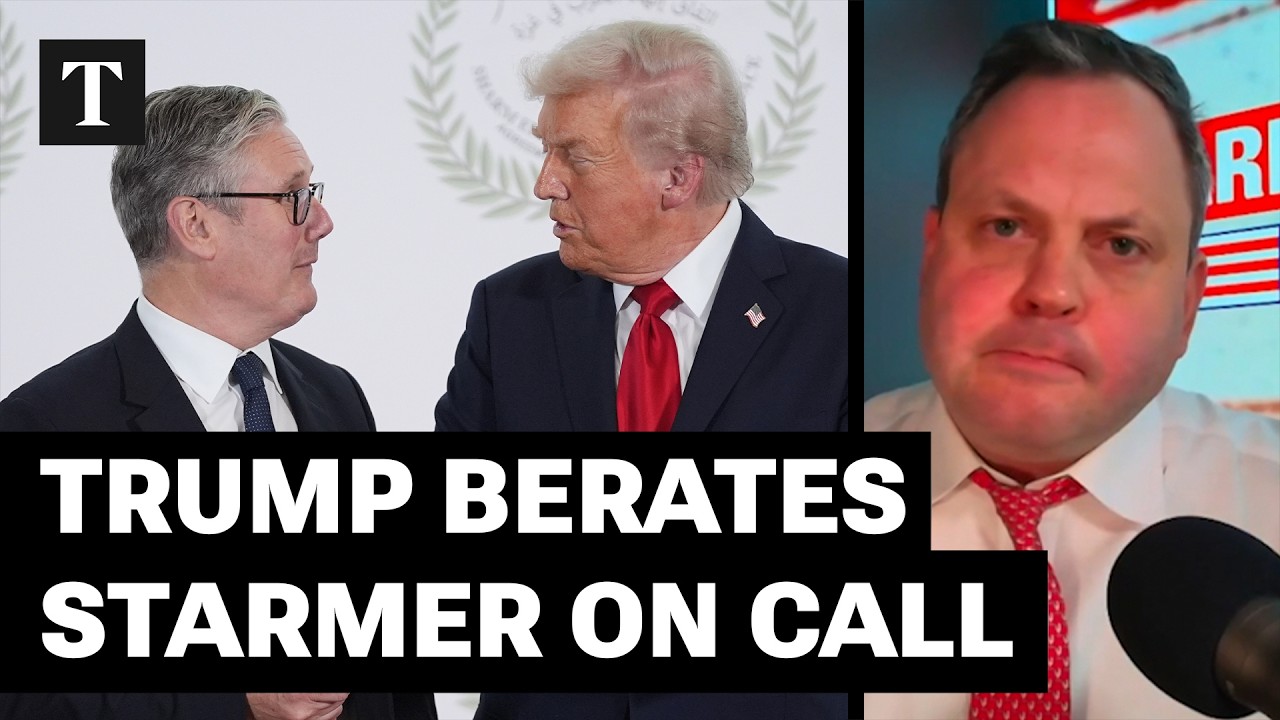 Trump Begins Starmer Tirade At The Mere Mention Of His Name | Harry Cole