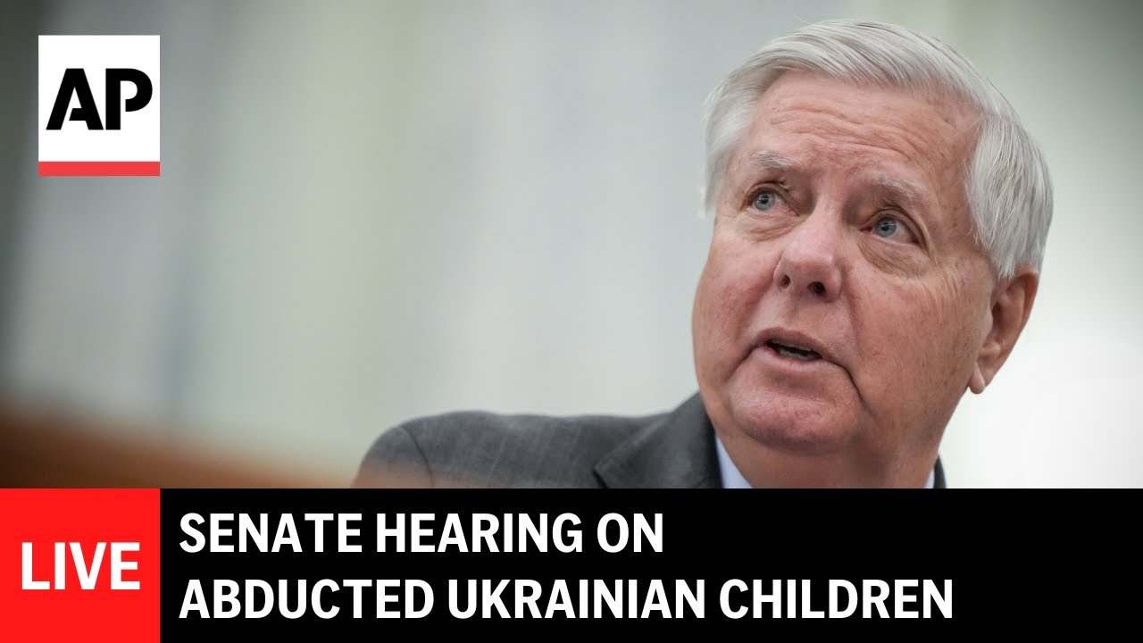 Live: Senate hearing on abducted Ukrainian children