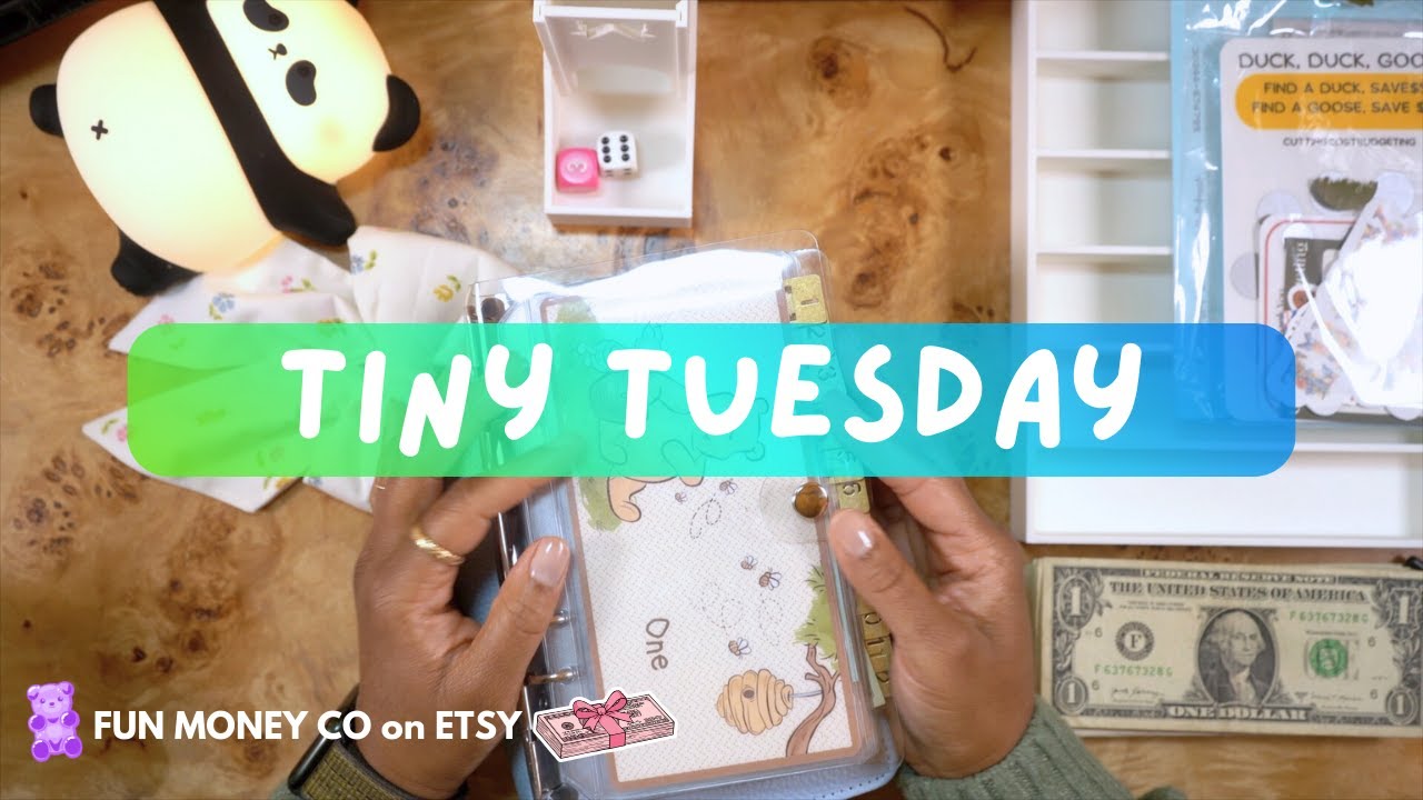 Tiny Tuesday 03 | Saving 100 Tinies 💵 One Dollar at a Time