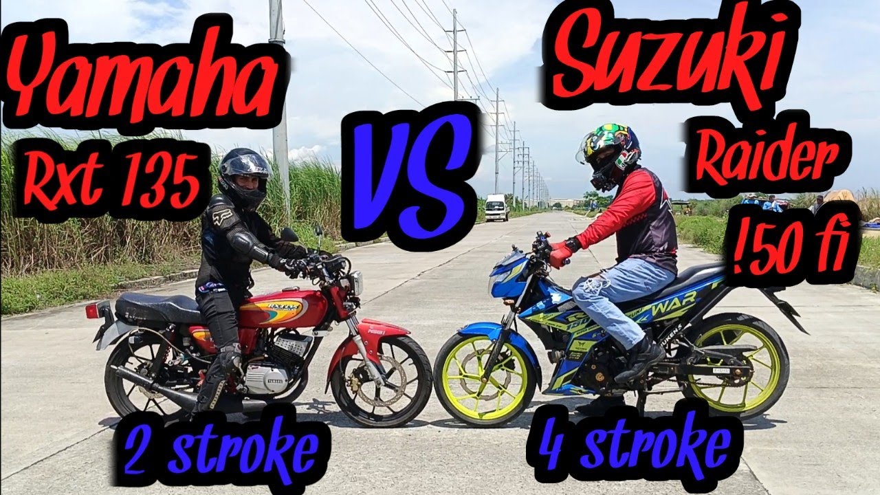 Yamaha Rxt 135 vs Raider fi