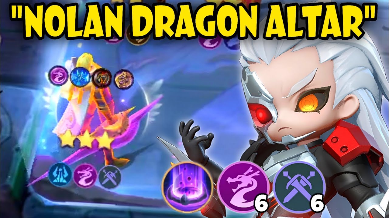 MOSKOV X DRAGON ALTAR NOLAN !! FULL DAMAGE COMBO !! MAGIC CHESS GO GO BEST SYNERGY 2025