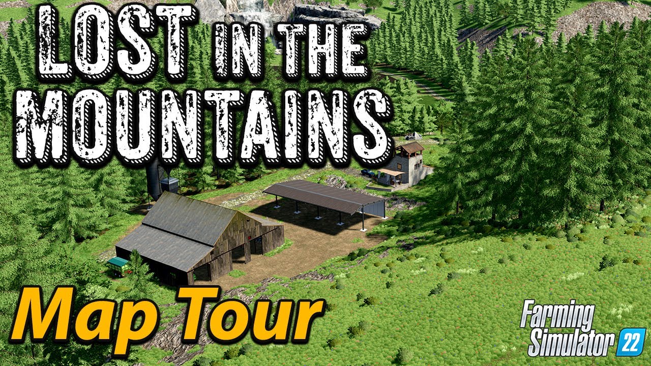 SUPERB MAP FOR A SURVIVAL SERIES!! LOST IN THE MOUNTAINS 🏔️🗻 🚜 MOD MAP TOUR 🗺️ GRAINMAN TRAVELS ✈️