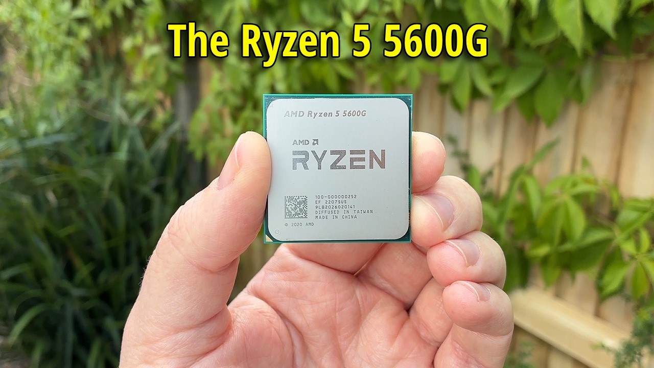 After 5 years, I finally bought a Ryzen 5 5600G