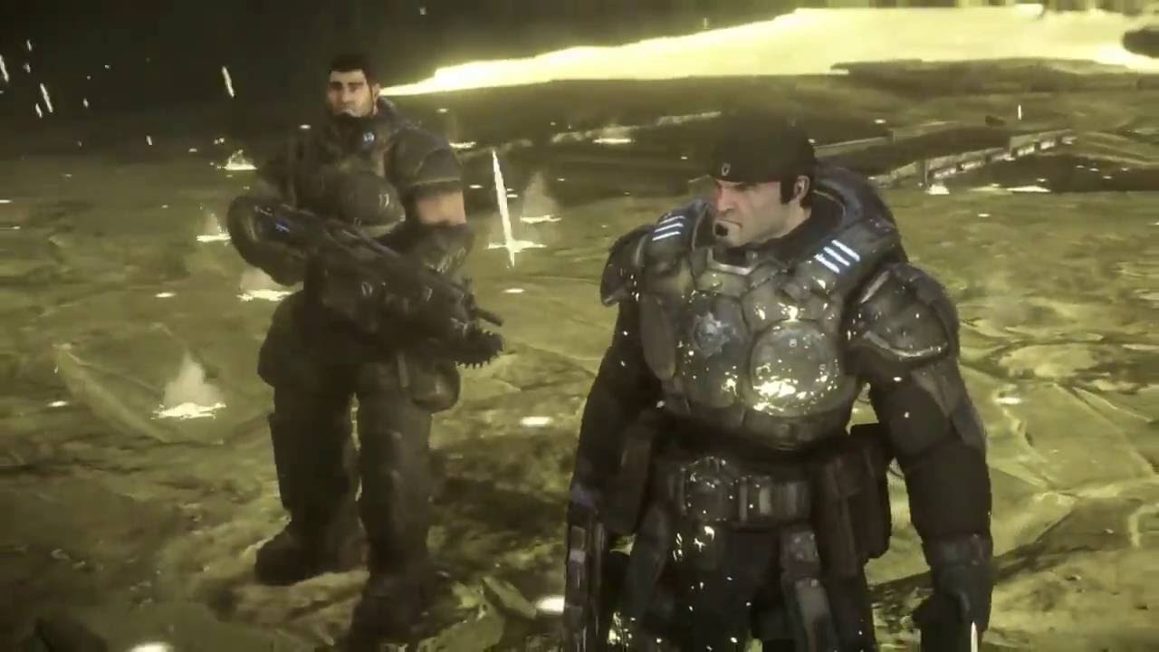 Gears of war Ultimate Edition linkin park(breaking the habit-burn it down)