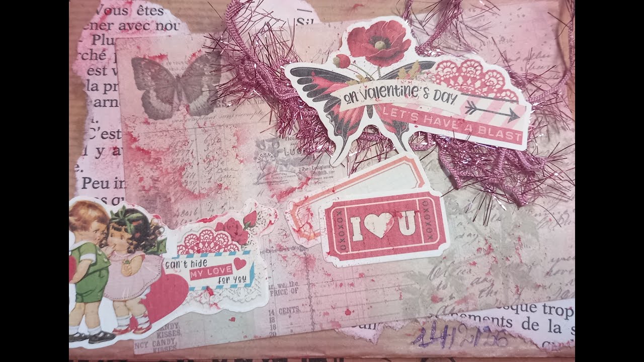 Rubrique même création avec @Scrapepette2228  #saintvalentin #partage #collaboration