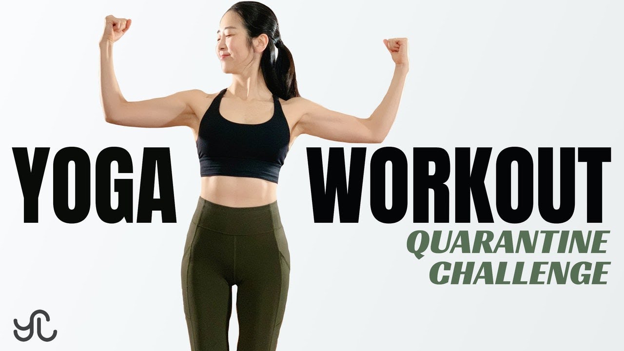 Quarantine Yoga Workout Challenge For Arms and Core
