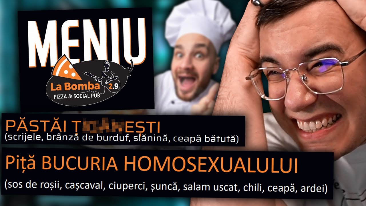 PATRON DE RESTAURANT SE CREDE LA IUMOR