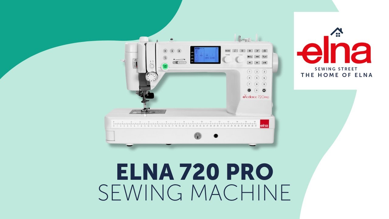 Elna 720 Pro Sewing Machine | Sewing Street