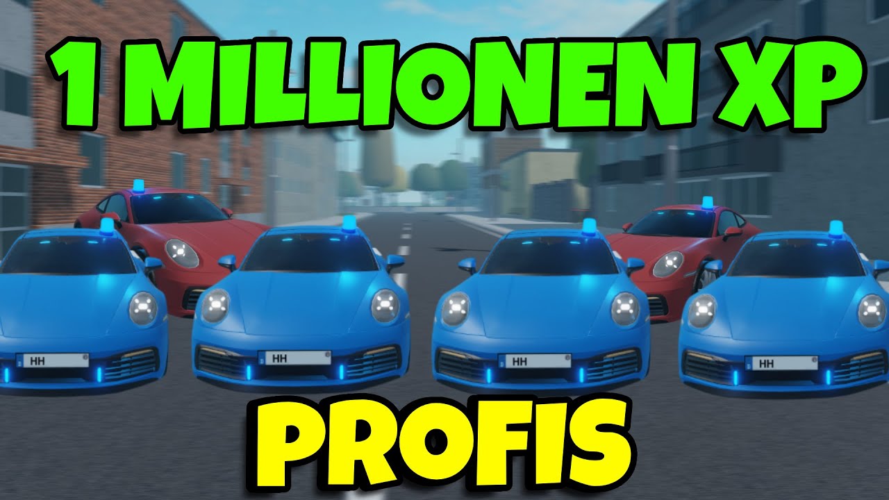 PORSCHE-ARMEE mit 1 MILLIONEN XP VERNICHTET VERBRECHER | Notruf Hamburg ROBLOX Deutsch