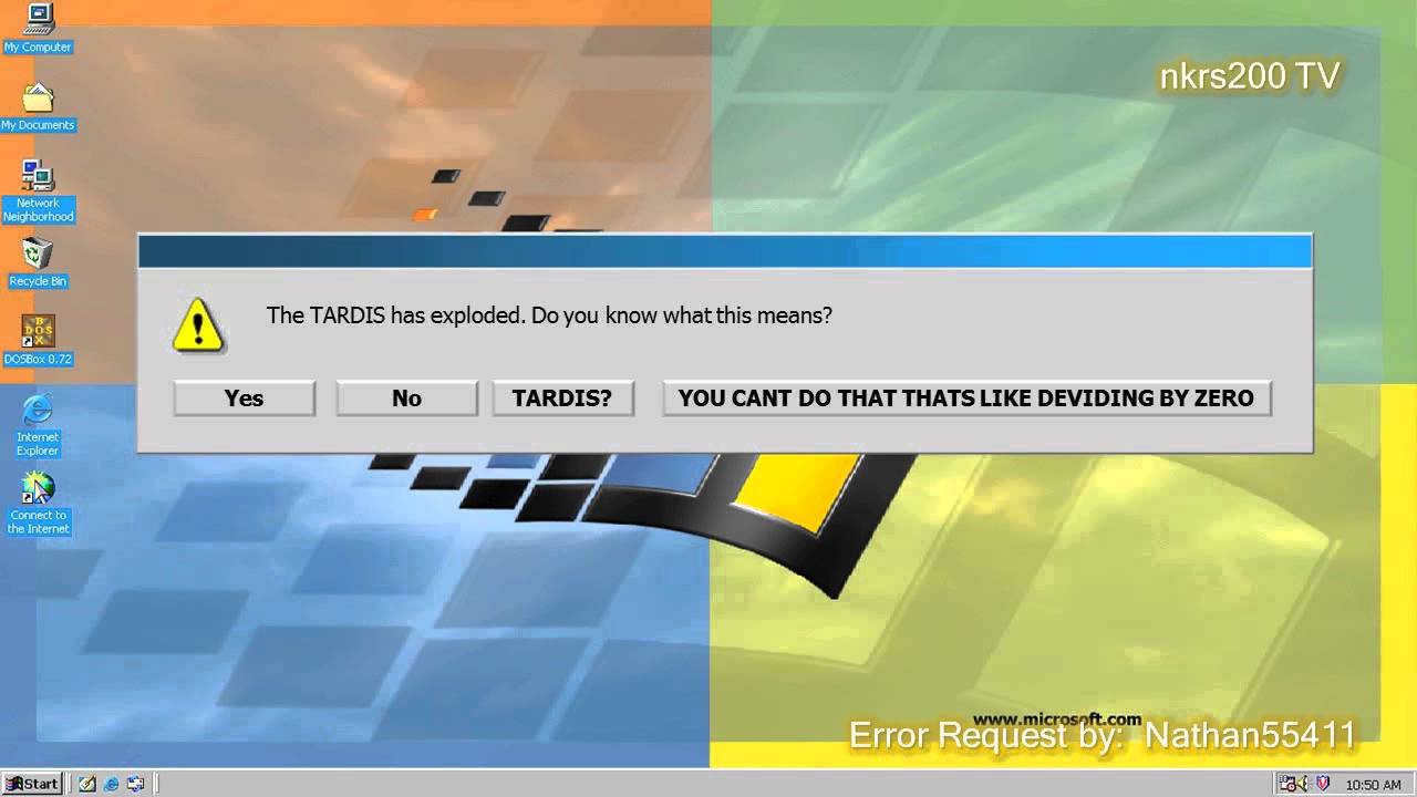 Microsoft Sam reads Funny Windows Errors Season 7 Episode 2
