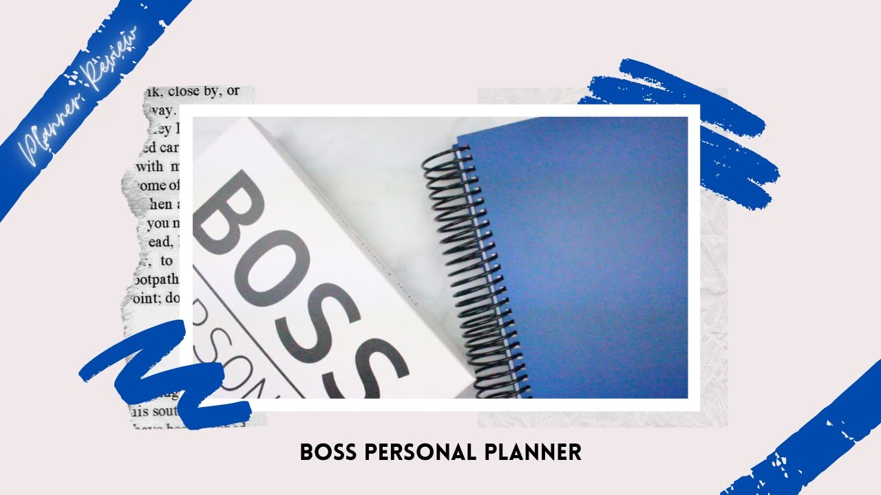 Boss Personal Planner Review + Plan With Me