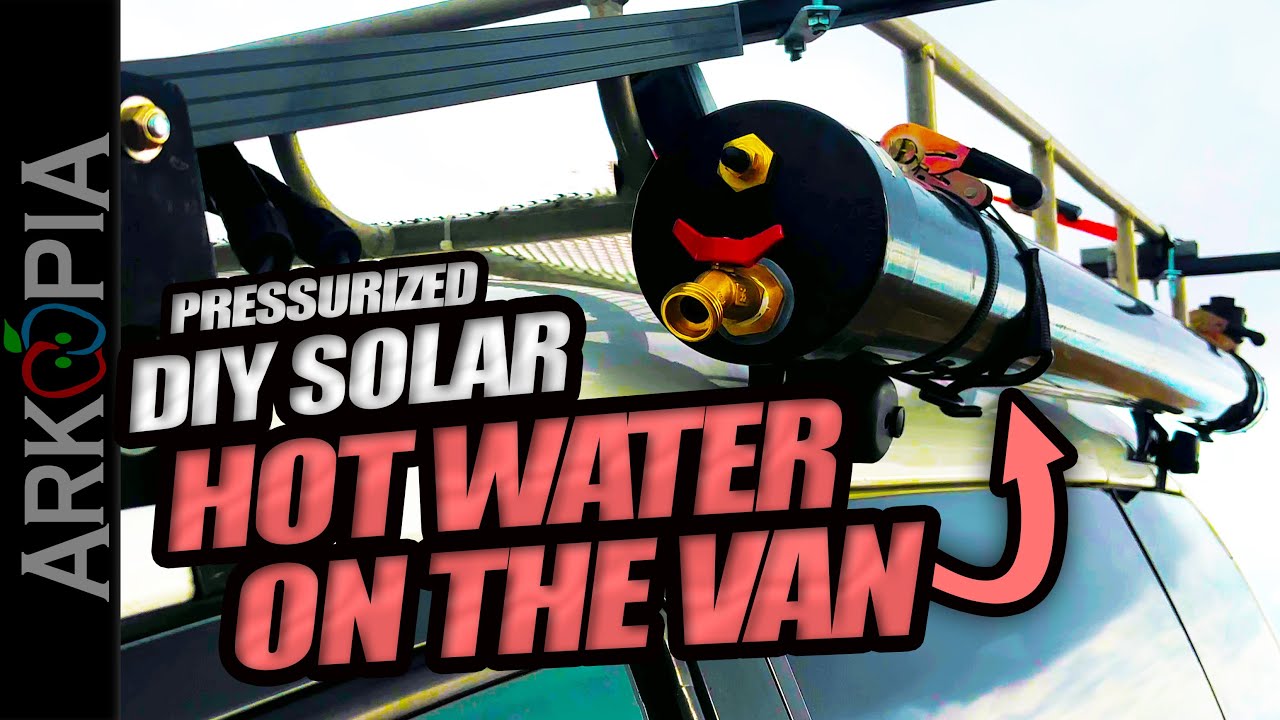 🚿Van Hot Water - Serbatoio solare per acqua calda pressurizzata fai da te per veicoli fuoristrada...