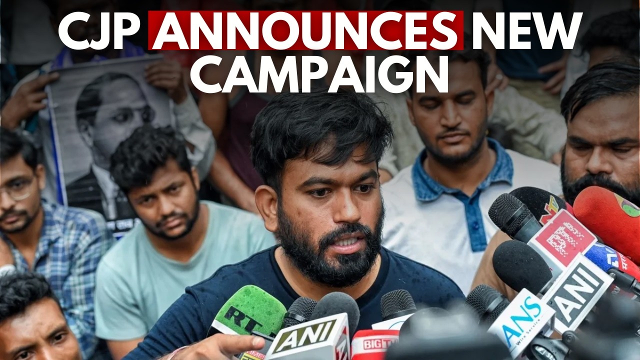 LIVE: CJP Press Conference | Abhijeet Dipke Speaks On The Future Roadmap | Cockroach Janta PartyLIVE