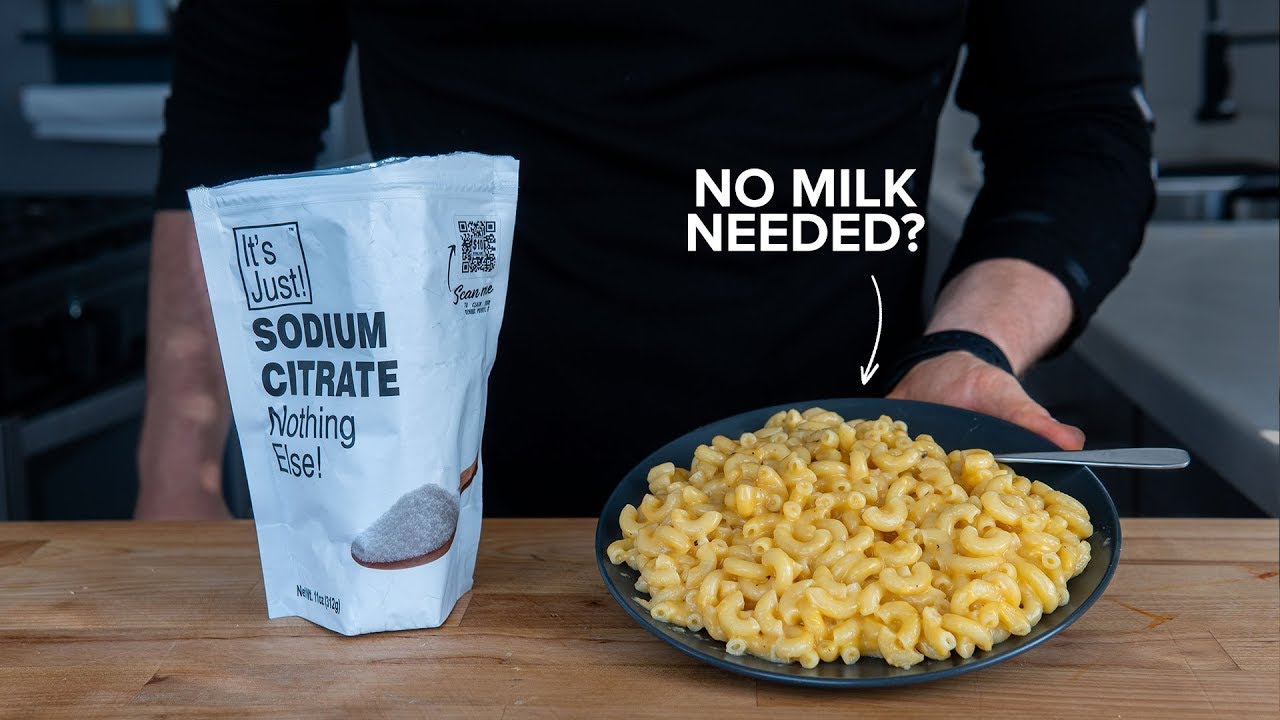 The magical power of Sodium Citrate in Mac & Cheese
