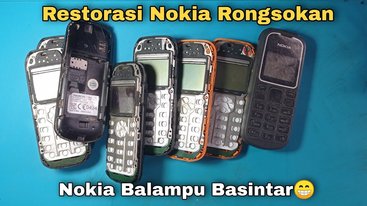 Restorasi Nokia Rongsokan| Nokia 1280| Nokia 103| #markasjadoel  #servishp #servishppemula