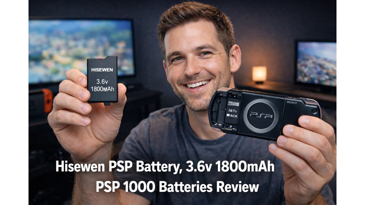 🎮 Hisewen PSP Battery 1800mAh for PSP 1000 Review – Worth It Before You Buy? 🎮