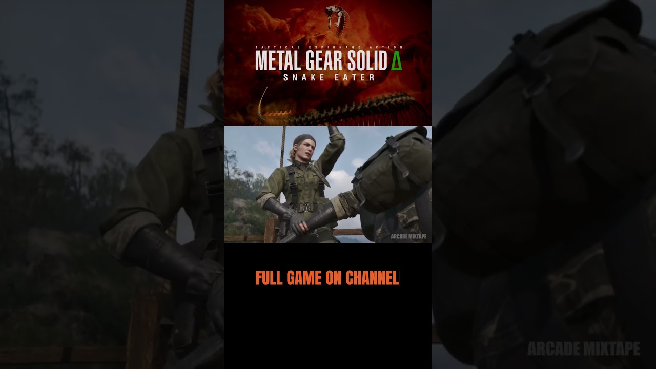 Metal Gear Solid | The Boss #fullgame #gaming #storygames #letsplay #gameplay #videogameplaythrough
