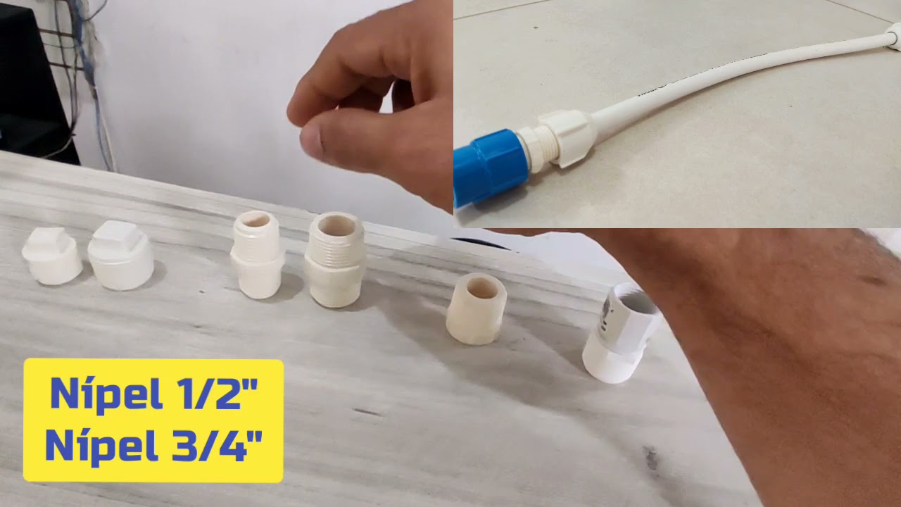 N&iacute;pel, plug, bucha de redu&ccedil;&atilde;o e prolongador, conhe&ccedil;a cada pe&ccedil;a hidr&aacute;ulica