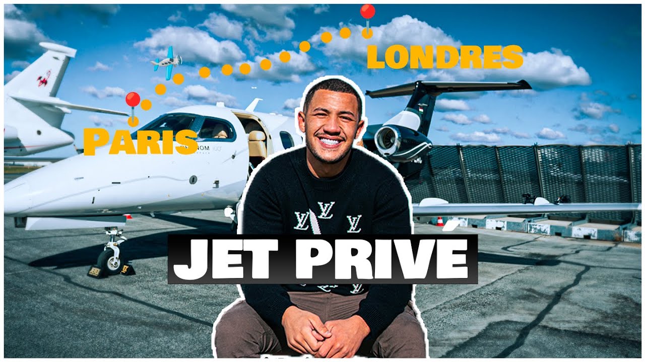 MON INCROYABLE VOYAGE EN JET PRIVÉ  🛩🤯 (PARIS ➡️ LONDRES)