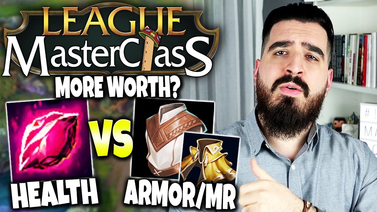 League Masterclass Episode #01 - What is more worth to buy Health or Armor/MR? (+60k Subs Giveaway)
