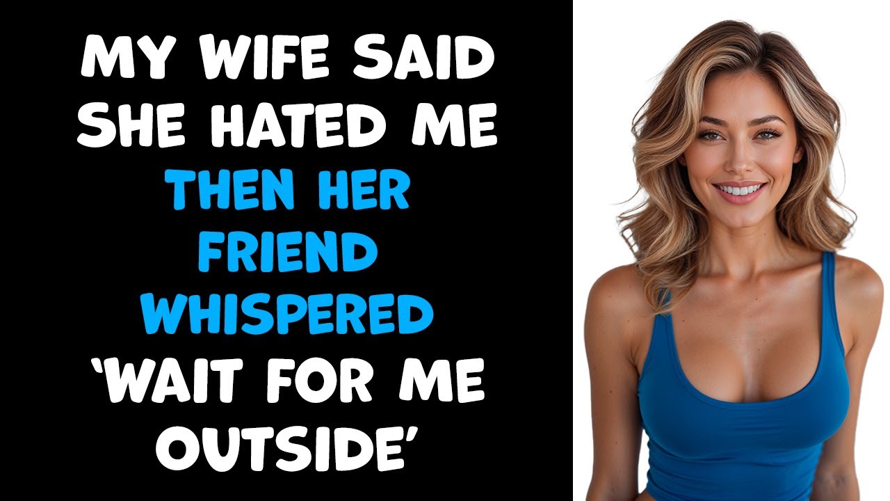 My Wife Said She Hated Me, Then Her Friend Whispered ‘Wait for Me Outside’...