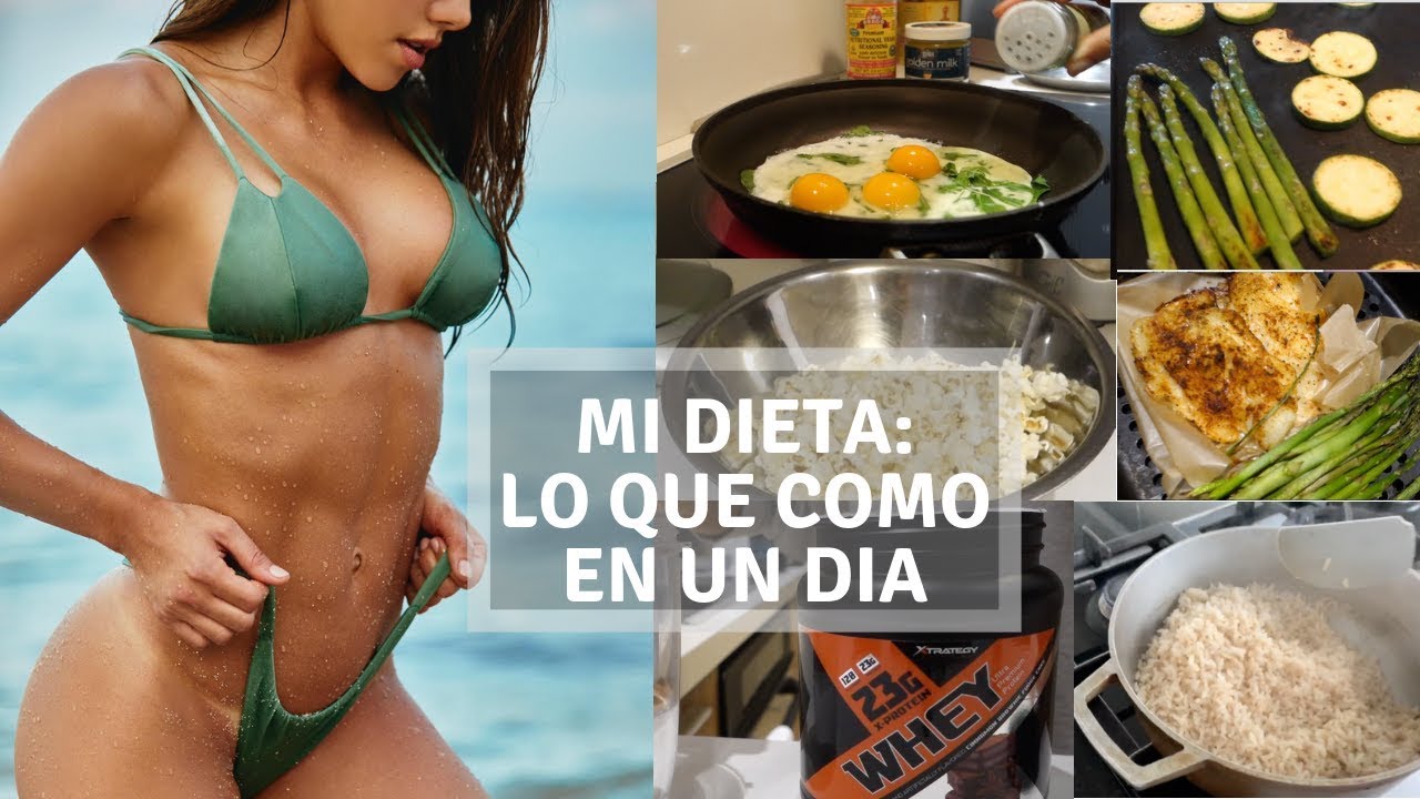 #SilvyFit Mi Dieta | Lo que como en un día para mantenerme definida