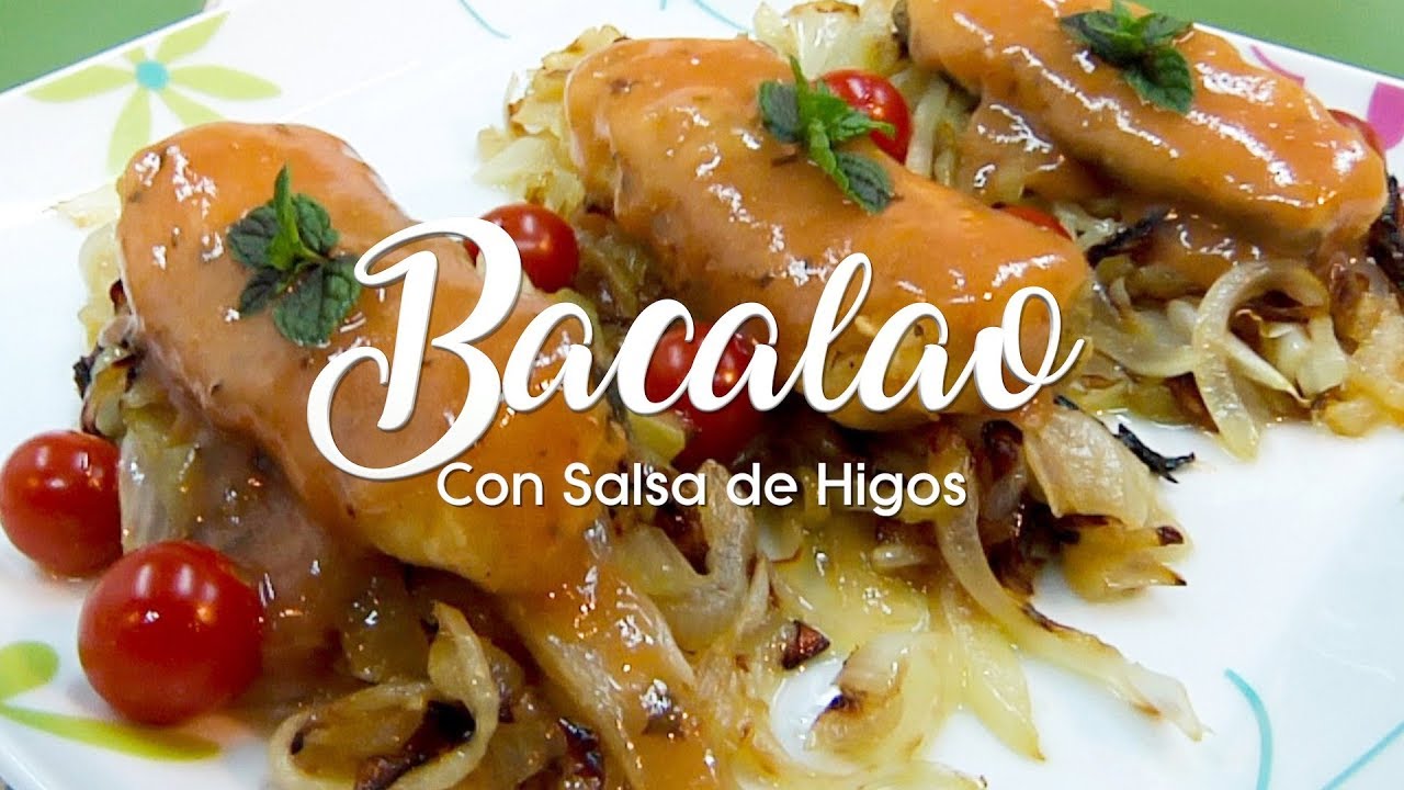 ✅ Receta de Bacalao con Salsa de Higos