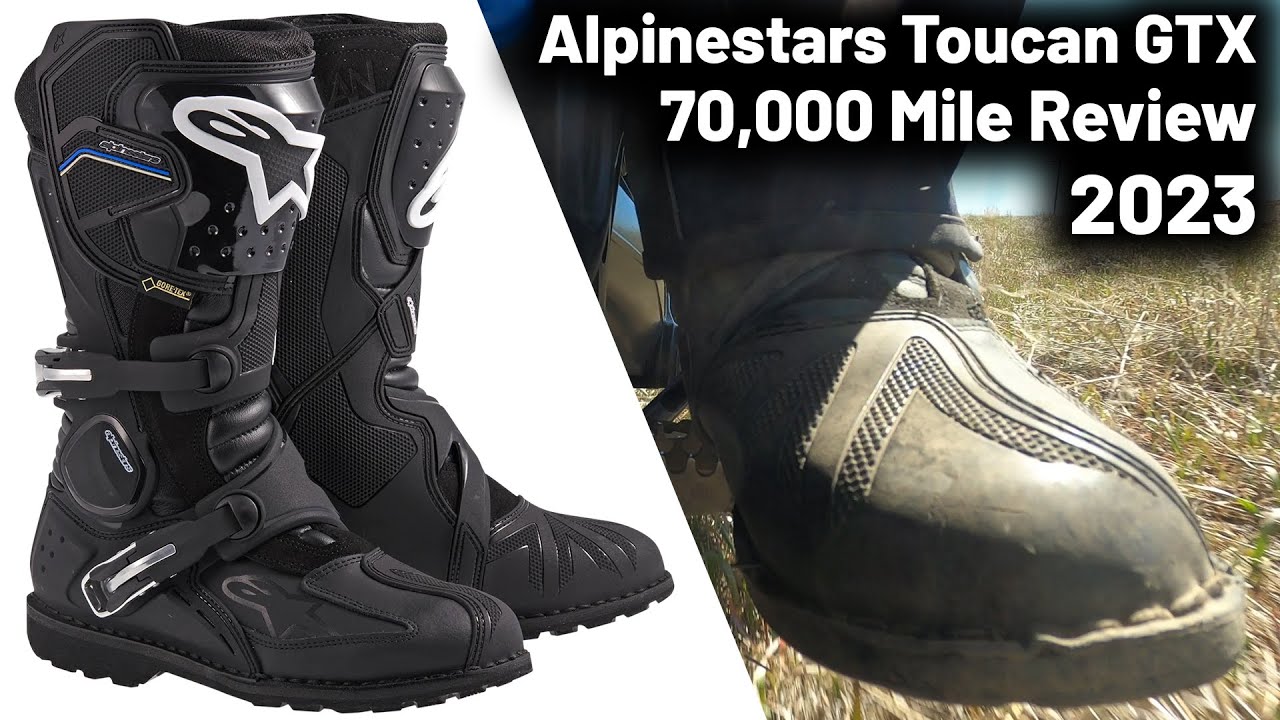 Alpinestars Toucan GTX boot review 70,000 Miles Later...are they the 