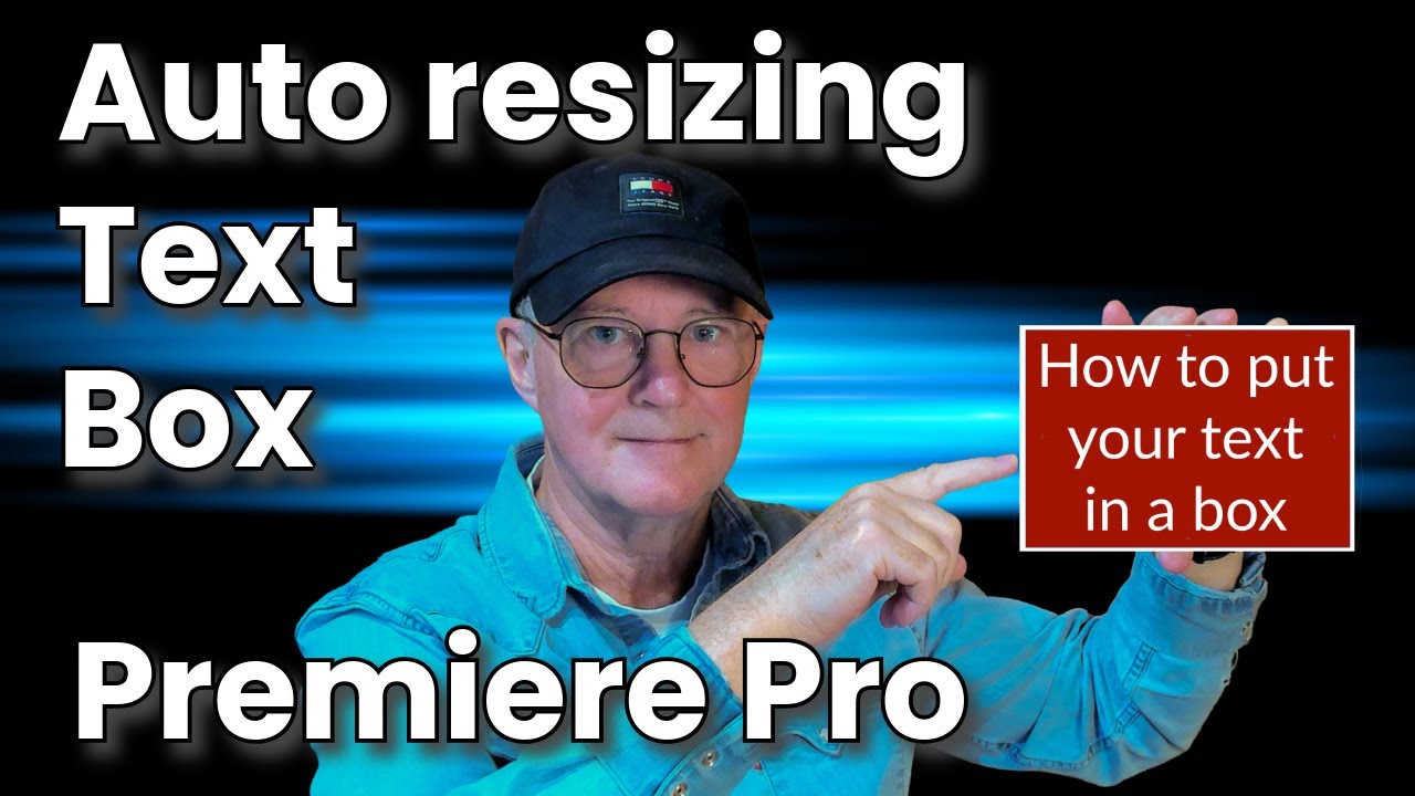 Make an Automatic Resizing Text Box in Premiere Pro