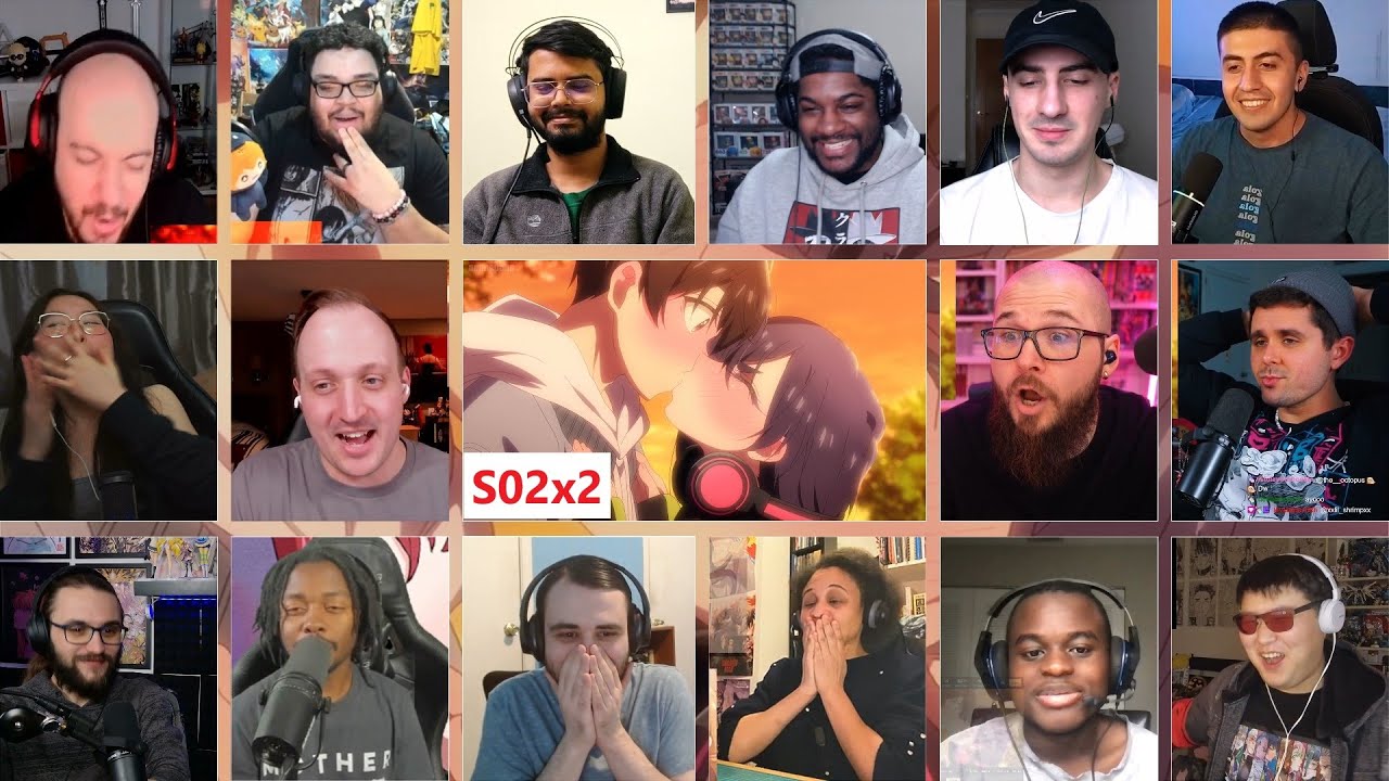 100 Girlfriends Who Really Love You Season 2 Episode 2 Reaction Mashup - 君のことが大大大大大好きな100人の彼女 2期 2話