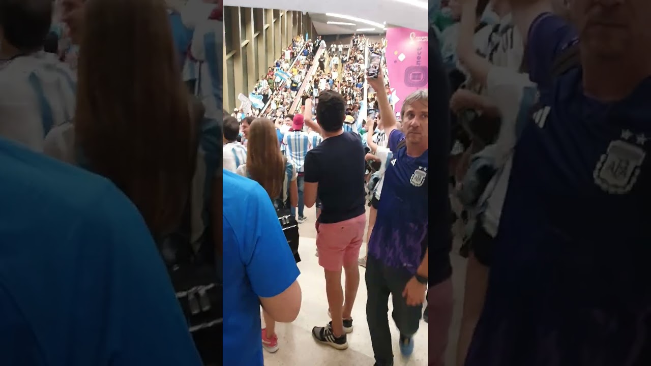 好熱情的阿根廷支持者 Second batch of Awesome Argentina Fans