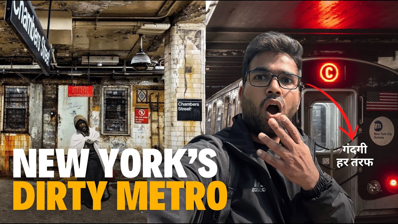 New York’s Dirty Metro 🇺🇸 | Vlog 357 | USA Vlog Hindi