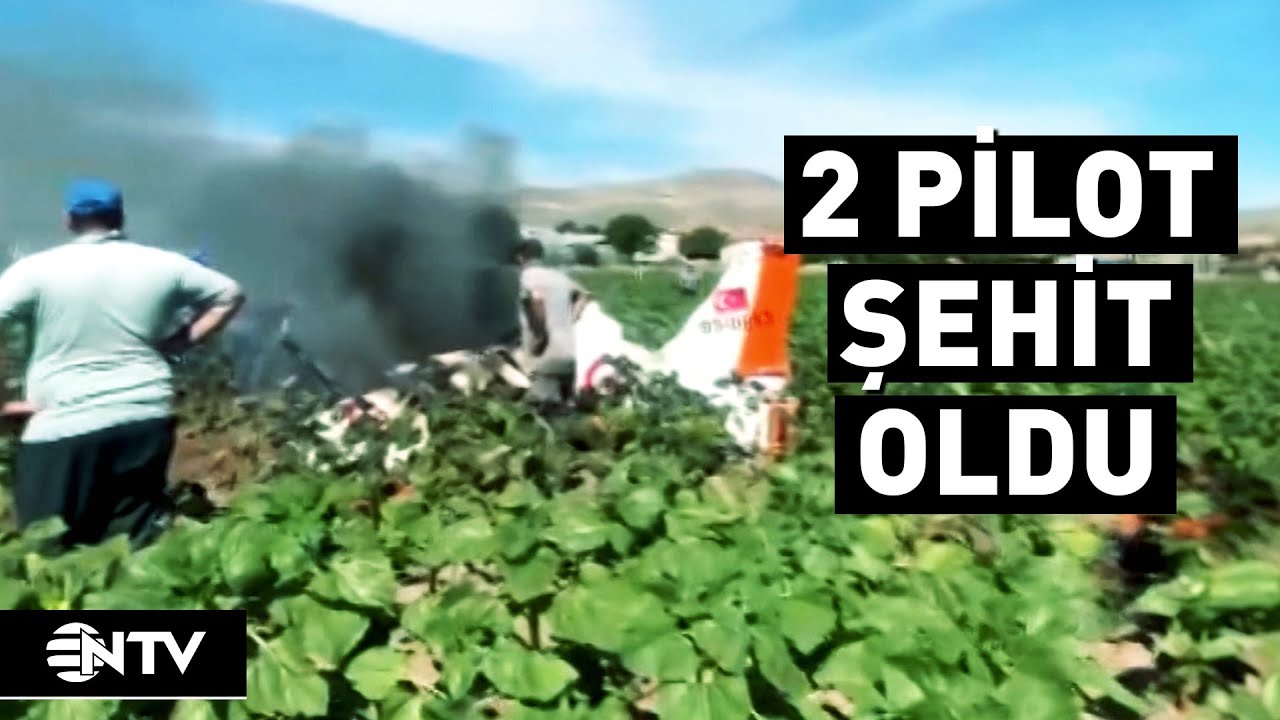 Kayseri'de Eğitim Uçağı Düştü, Kazada 2 Pilot Şehit Oldu! | NTV