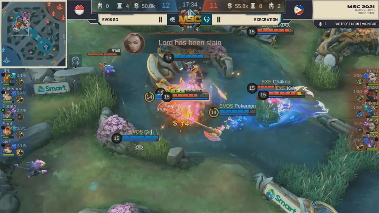 Execration Kielvj Lord Steal plus Kelra Maniac! MSC2021 Day 1
