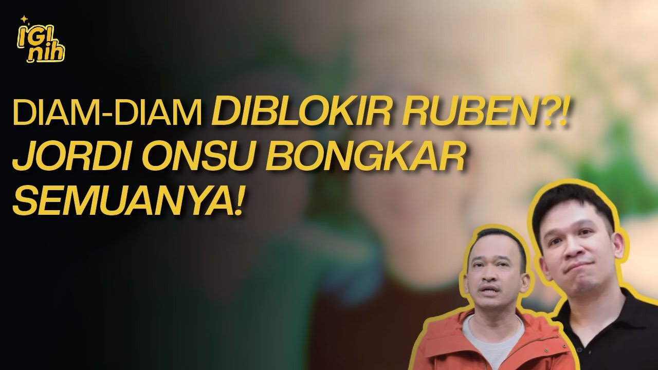 Terkuak! Jordi Onsu Akhirnya Blak-Blakan Ngaku Diblokir Koko Ruben?!