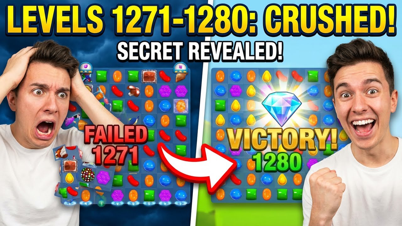 Crush It in Candy Crush Saga: Awesome Levels 1271 to 1280 Revealed Here!