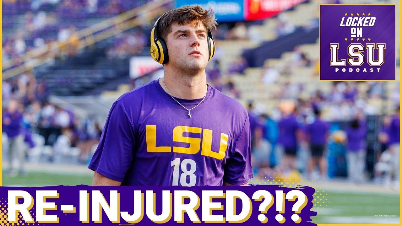 Nussmeier REINJURED! Should LSU Hand the Offense to Van Buren vs Arkansas?